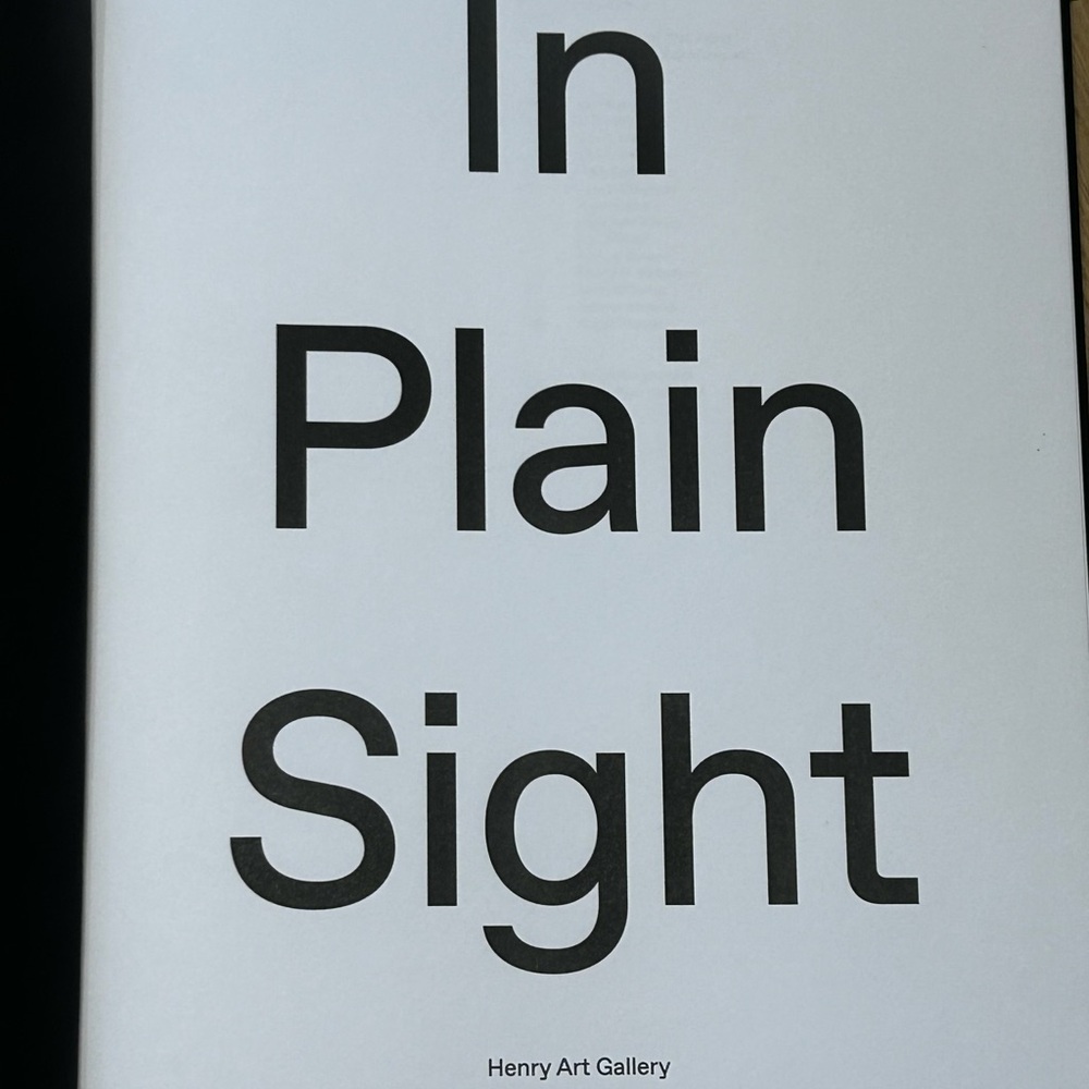 In Plain Sight Exhibition Catalog